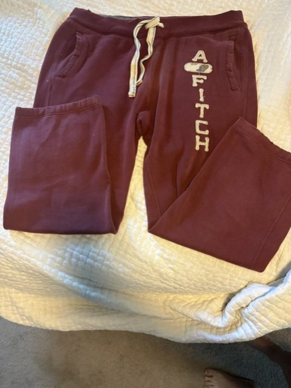 VTG Y2K Men's Abercrombie & Fitch sweatpants size XL